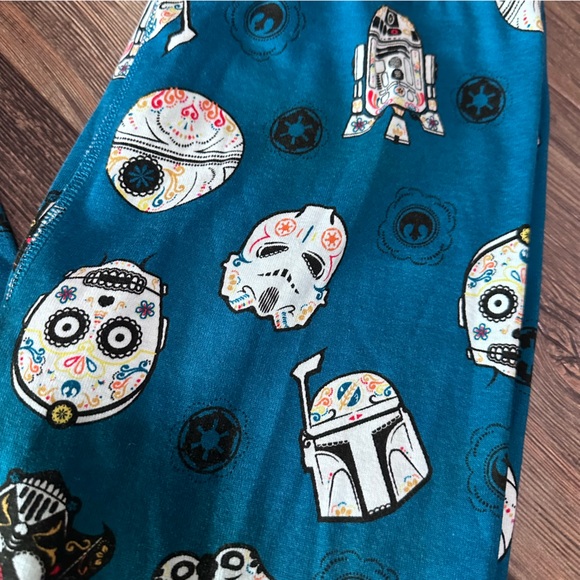 Hanna Andersson women's L Star Wars day of the dead jogger pajama pants NWT - Picture 3 of 5